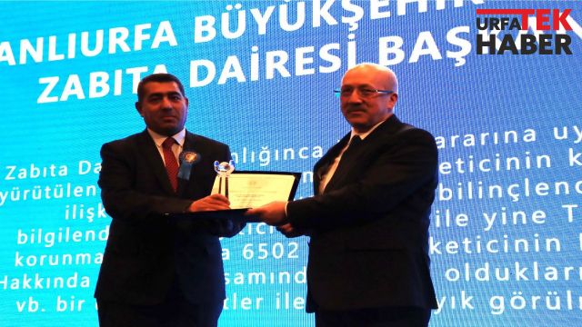 Bakanlıktan Urfa zabıtasına özel ödül