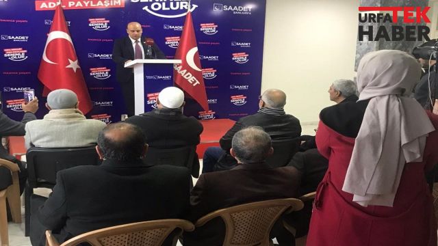 SP Urfa Teşkilat Başkanı Şahapoğlu: Herzog'un Türkiye’ye davet edilişini kınıyoruz