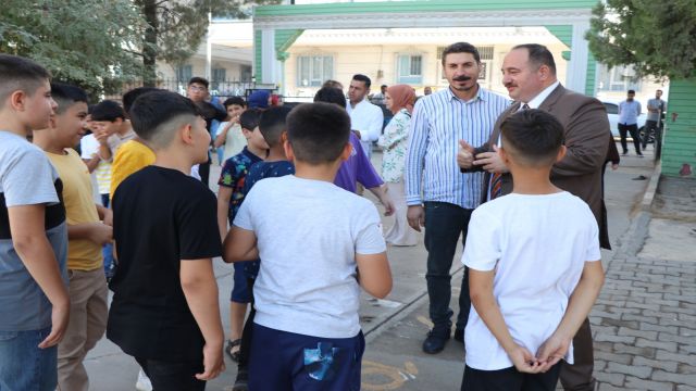 BAŞKAN EKİNCİ, ÖĞRENCİLERİN HEYECANINA ORTAK OLDU