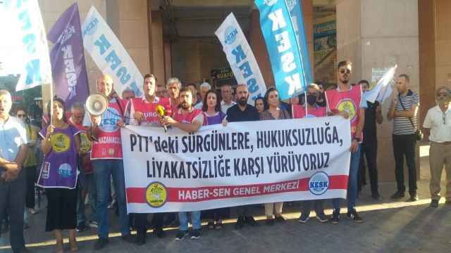 “HAKSIZ VE HUKUKSUZ UYGULAMALARA KARŞI MÜCADELEMİZE DEVAM EDECEĞİZ”