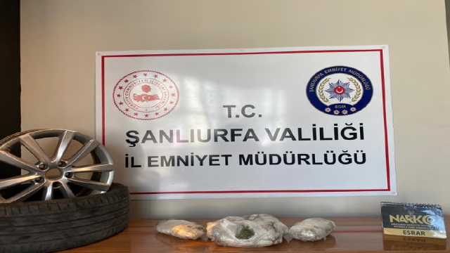 1 KİLO 900 GRAM UYUŞTURUCU ELE GEÇİRİLDİ