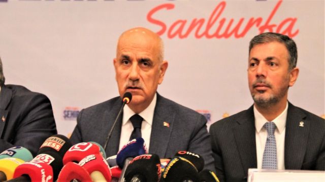 BAKAN KİRİŞÇİ: ŞANLIURFA FISTIKTA, KIRMIZI MERCİMEKTE, PAMUKTA TÜRKİYE’DE 1 NUMARA