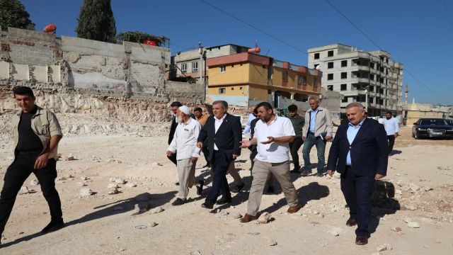 BAŞKAN BEYAZGÜL ASYA VE OSMANLI MAHALLELERİNDE İNCELEMELERDE BULUNDU