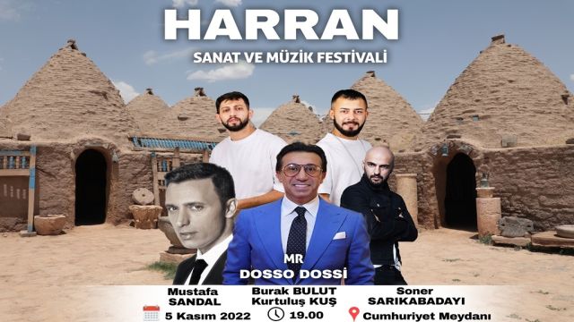 BAŞKAN ÖZYAVUZ HARRAN SANAT VE MÜZİK FESTİVALİNE TÜM HALKIMIZ DAVETLİDİR