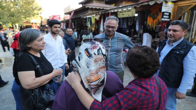 ESNAFTAN BAŞKAN KUŞ’A TEŞEKKÜR