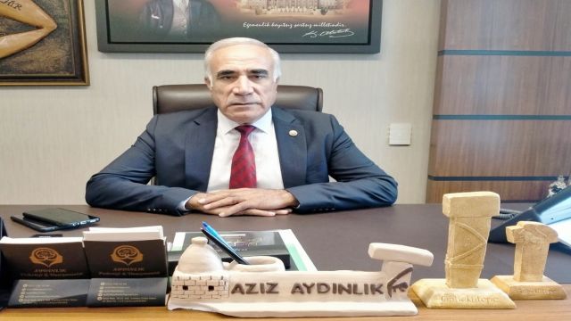 İSRAF ETMEYEN BÜTÇEYE KATKI SUNAN MİLLETVEKİLİ AZİZ AYDINLIK