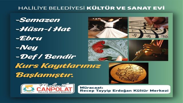 HALİLİYE’YE “KÜLTÜR VE SANAT EVİ” KAZANDIRILIYOR