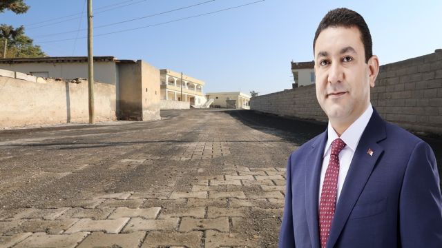 HARRAN'DA KİLİTLİ PARKE TAŞI ÇALIŞMALARI DEVAM EDİYOR