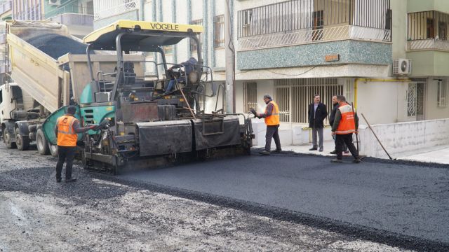 HALİLİYE BELEDİYESİ İLE HUMMALI SICAK ASFALT ÇALIŞMALARI TAMAMLANIYOR