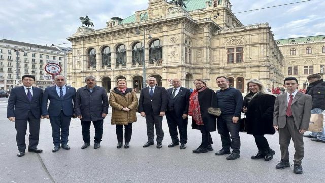 MİLLETVEKİLİ AYDINLIK, HIRVATİSTAN, PRAG VE AVUSTURYA'DA TEMASLARDA BULUNDU