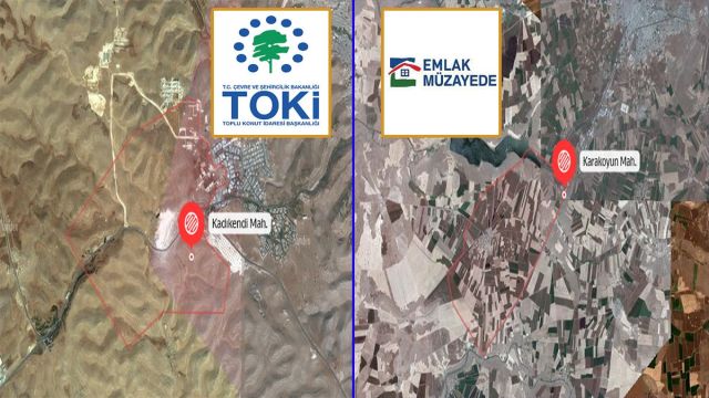 TOKİ’NİN 511 ARSASI SATIŞA ÇIKIYOR URFA’DA DA SATILACAK ALANLAR VAR