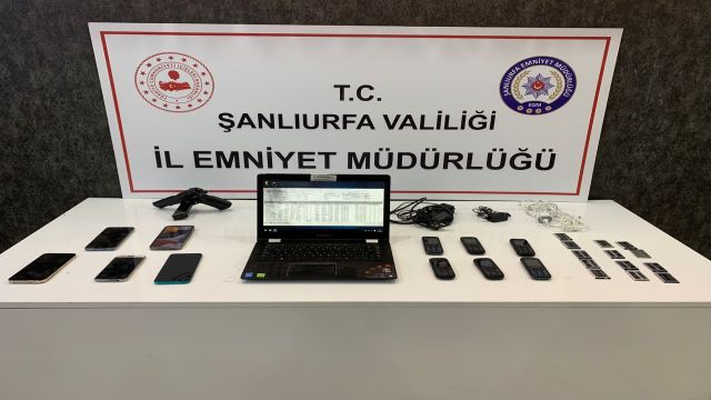 URFA"DA TELEFON DOLANDIRICILARINA OPERASYON