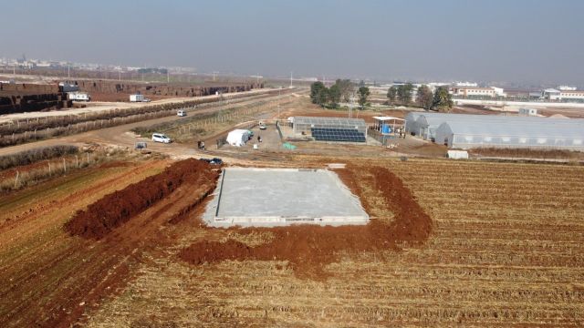 BÜYÜKŞEHİR’DEN TARIMA YÖNELİK ÖNEMLİ HİZMET, OTOMASYON MERKEZİNİN TEMELİ ATILDI