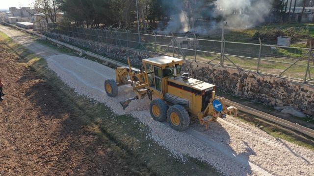 HARRAN’DA ASFALT ÇALIŞMALAR HIZ KESMİYOR