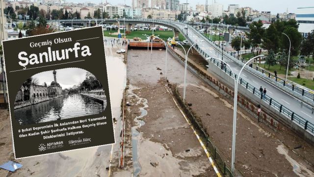 Adıyaman kadirşinaslığını gösterdi! Kardeş ilden Urfa'ya mesaj var