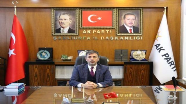 AK Parti Şanlıurfa İl Başkanı Abdurrahman Kırıkçı istifa etti