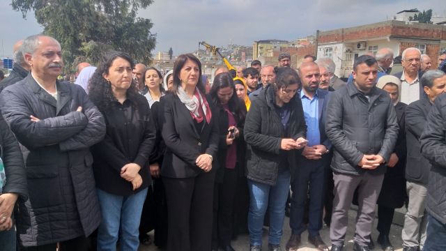 HDP Eş Genel Başkanı Buldan sel bölgesinde