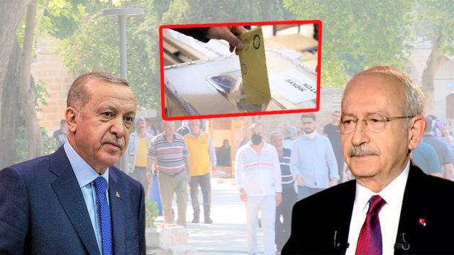 Son seçim anketine göre Erdoğan ile Kılıçdaroğlu arasındaki fark 4 puan