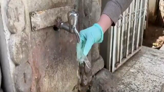 Urfa’da şebeke suyu sel sonrası düzenli analiz ediliyor