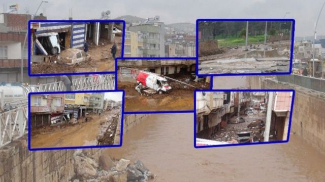 Urfa’da sel felaketi sonrası acı manzara ortaya çıktı!