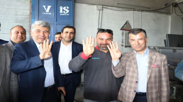 AK Parti Adayı Cevheri çalışmalarını Birecik’te sürdürdü