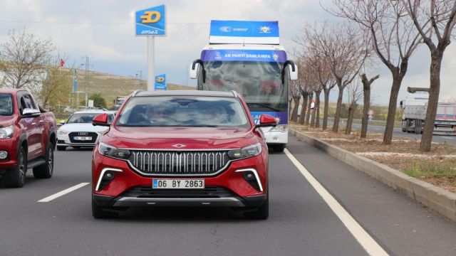 Bakan Bozdağ Urfa yerli otomobil togg geldi