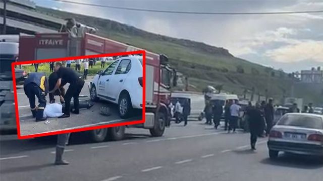 Urfa’da otomobil ile kamyonet çarpıştı!