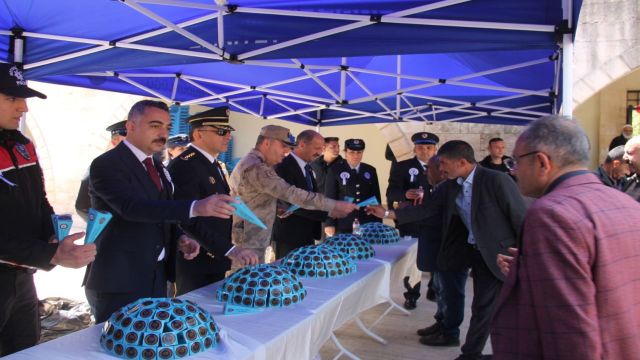 Urfa’da Polis Haftası kapsamında mevlit okutuldu