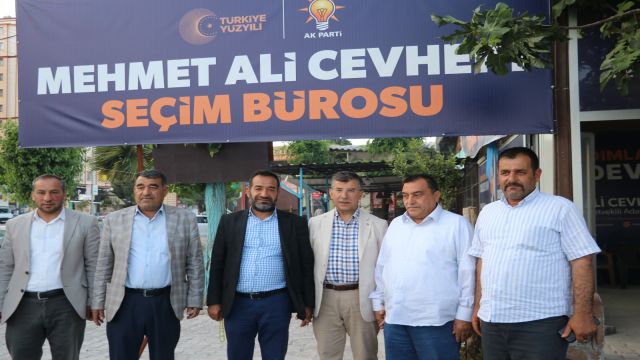 AK VEKİL CEVHERİ’DEN TEŞEKKÜR MESAJI