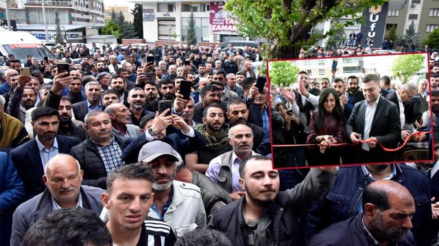 Bağımsız aday Bucak, Karaköprü’de seçim bürosu açtı