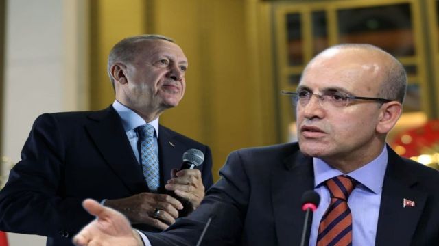 Cumhurbaşkanı Erdoğan, Mehmet Şimşek'le görüştü