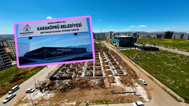 Doğukent semt pazarı için çalışmalar başladı