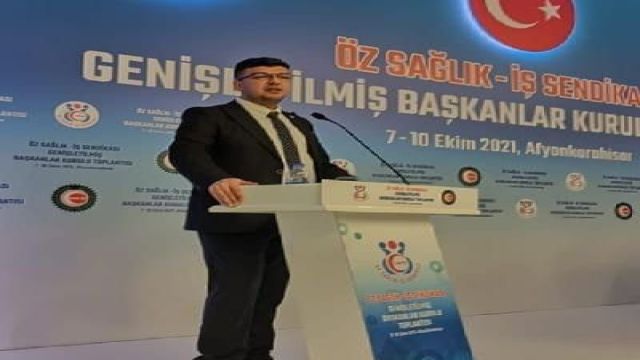 Öz Sağlık-İş Sendikası Şanlıurfa Şube Başkanı Başak’tan Erdoğan’a teşekkür