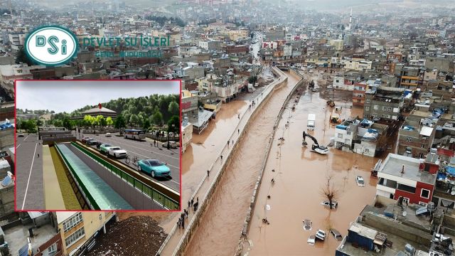 Urfa’da sel sonrası dere yataklarına neşter vuruluyor