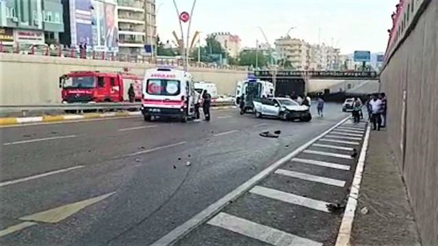 Urfa’da zincirleme kaza! Yaralılar var