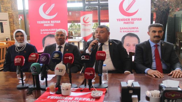 Yeniden Refah Partisi’nin Urfa’daki hedefi en az 3 vekil