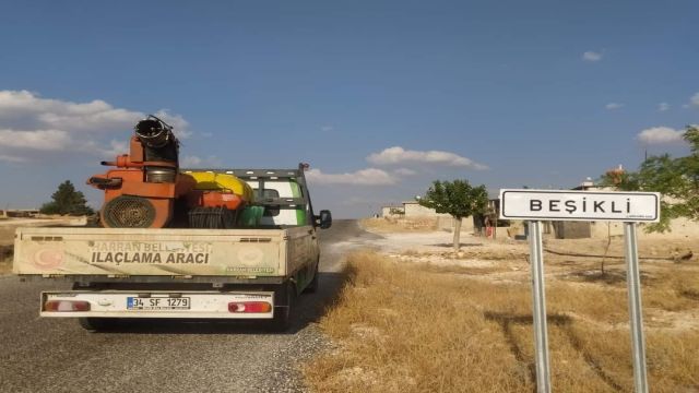 HARRAN’DA HAŞEREYLE MÜCADELE DEVAM EDİYOR