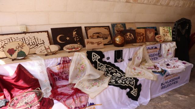 Urfa'da ‘El Sanatları Sergisi’ açıldı!