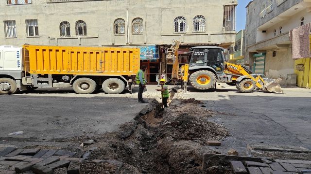 EYYÜBİYE’DE EVLER DOĞALGAZLA TANIŞIYOR