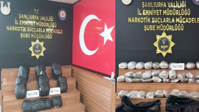 ŞANLIURFA'DA UYUŞTURUCU OPERASYONU! GÖZALTILAR VAR!