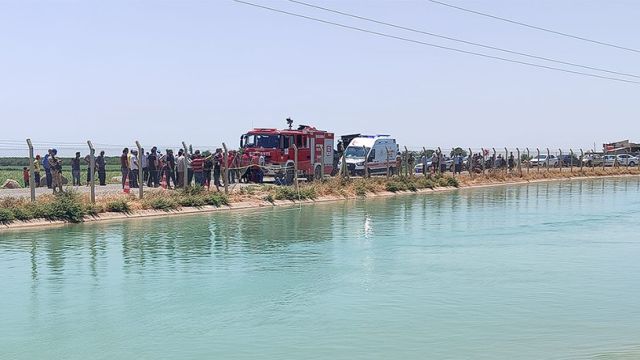 URFA'DA ARAÇ KANALA UÇTU! 3 YAŞINDAKİ ÇOCUK ÖLDÜ