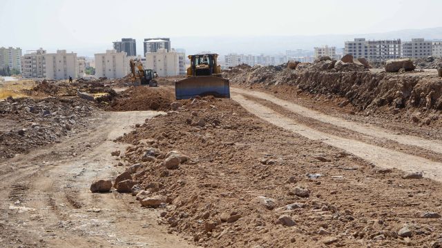 KARAKÖPRÜ'DE YENİ YOL ÇALIŞMALARI