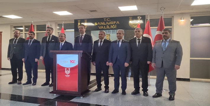 Bakan Bayraktar Şanlıurfa'da