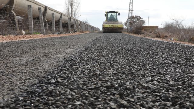 HARRAN SEHRİNCE’DE ASFALT ÇALIŞMALARI BAŞLADI